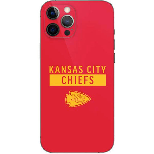 NFL Kansas City Chiefs Red Performance Series iPhone 12 Pro Max Skin